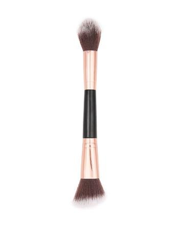 Dual-Head Makeup Brush Platinum Powder Brush for skin rejuvenation and anti-aging therapy