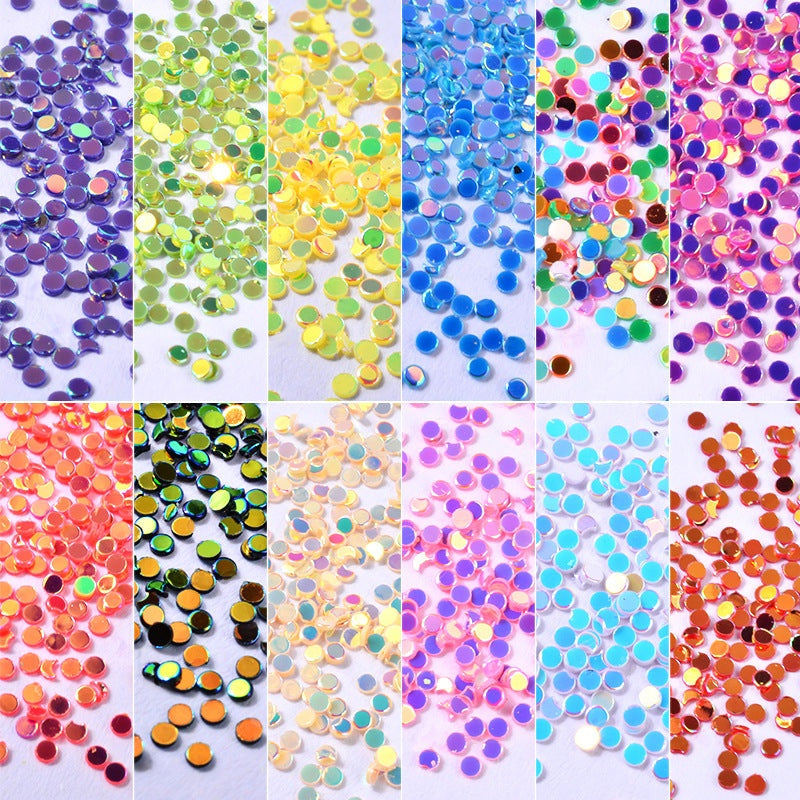 Color Pop Nail Sequins for Creative Nail Art Designs