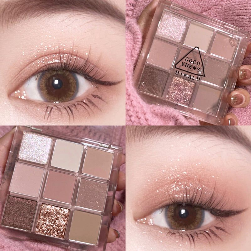 DIKALU Sunset Spectrum Eyeshadow Kit for Glam Makeup
