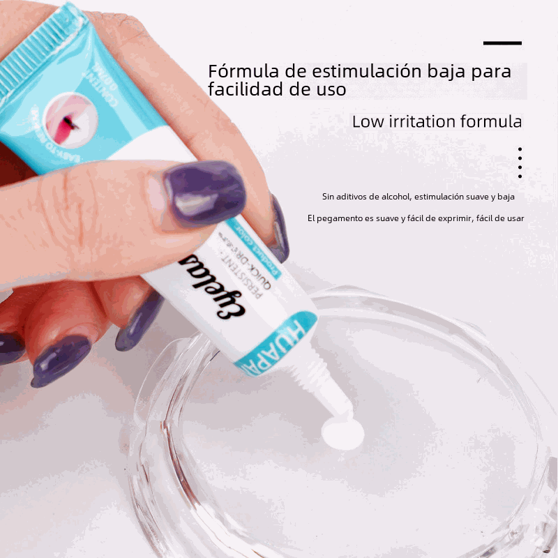  Waterproof Eyelash Glue for Natural Lash Look