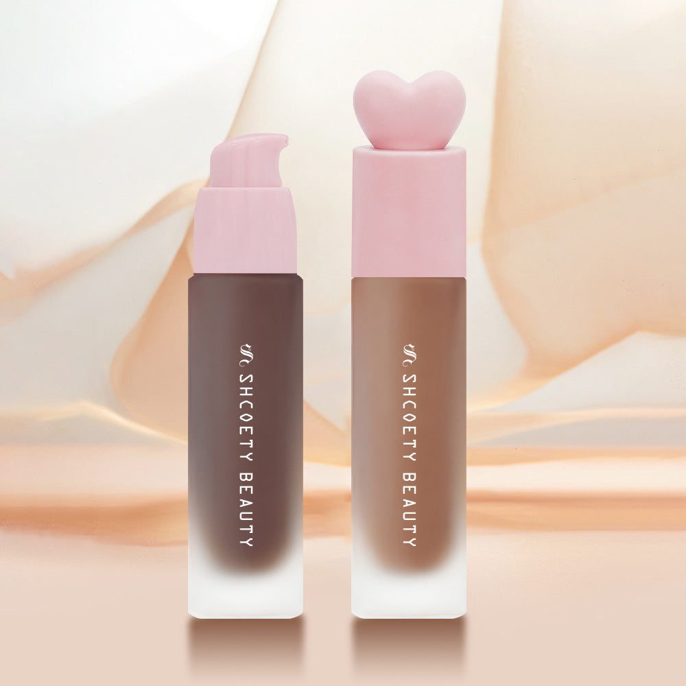 1pc SHCOETY Liquid Foundation Oil Control Makeup Cream