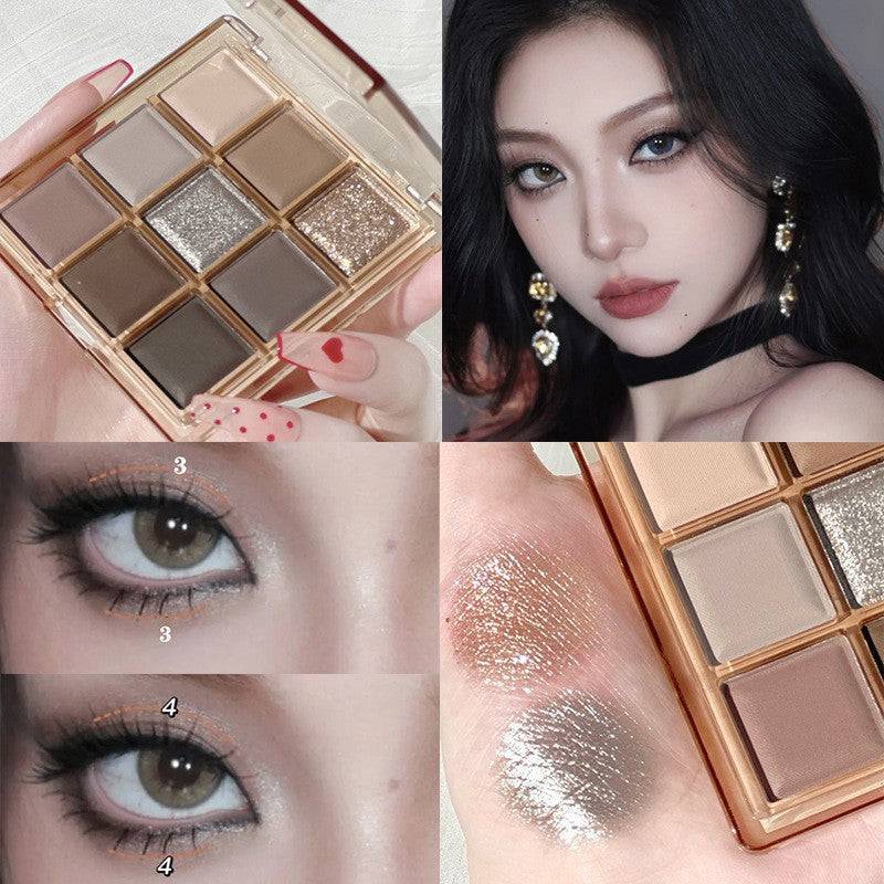 DIKALU Sunset Spectrum Eyeshadow Kit for Glam Makeup