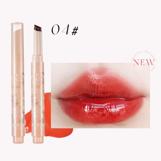 Shop FLORTTE First Kiss Love Stick Lipstick Pen with Mirror. Portable long lasting matte lip color with smooth texture for everyday makeup looks.