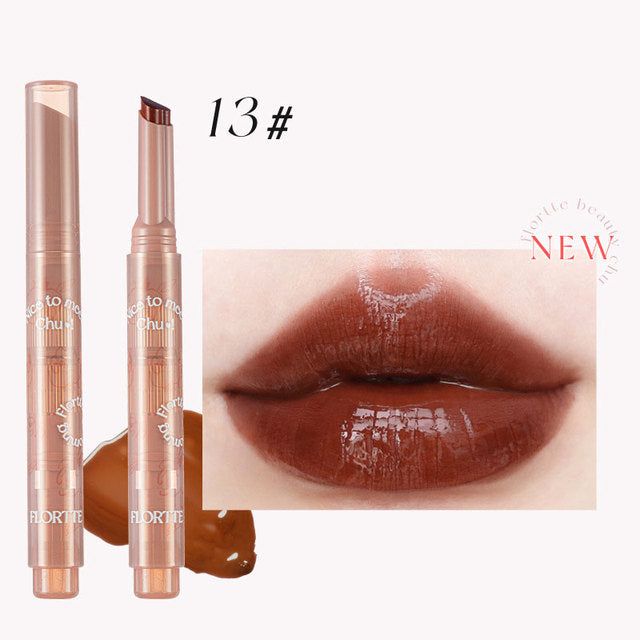 Shop FLORTTE First Kiss Love Stick Lipstick Pen with Mirror. Portable long lasting matte lip color with smooth texture for everyday makeup looks.