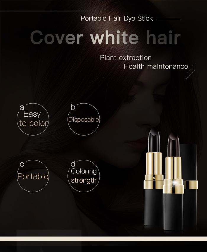 Hair Dye Color Stick | Temporary Hair Touch Up 3.8g