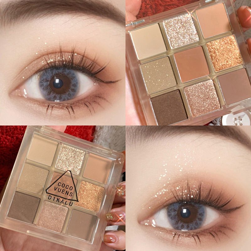 DIKALU Sunset Spectrum Eyeshadow Kit for Glam Makeup