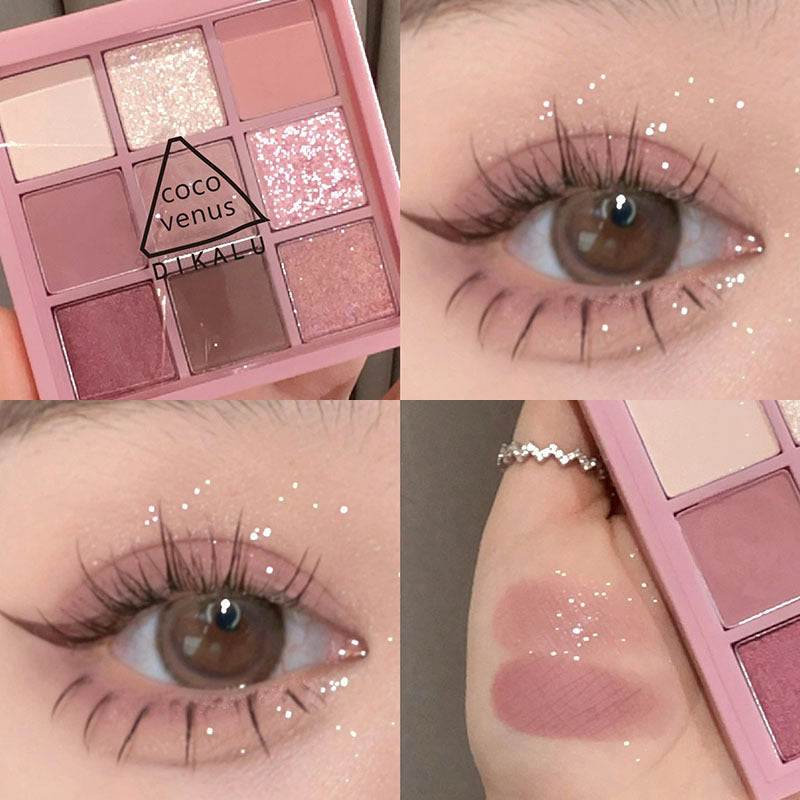 DIKALU Sunset Spectrum Eyeshadow Kit for Glam Makeup