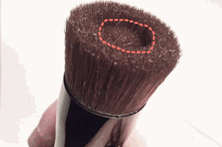 Contour Foundation Brush | Ash Wood Makeup Brush