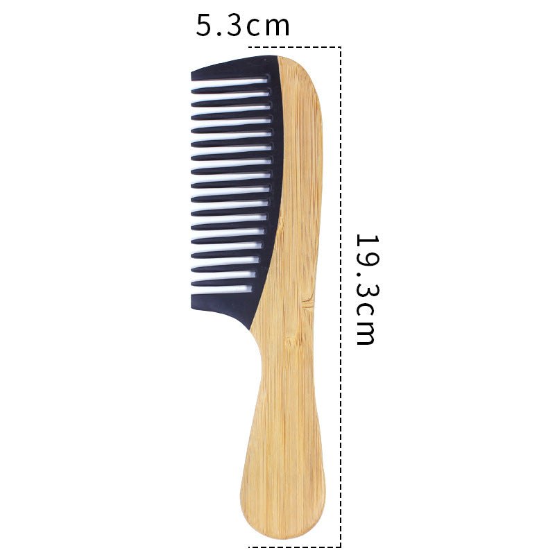 Bamboo Hair Comb for Women - Anti-Static Wooden