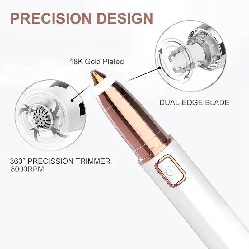 Rechargeable Painless Eyebrow Hair Remover 