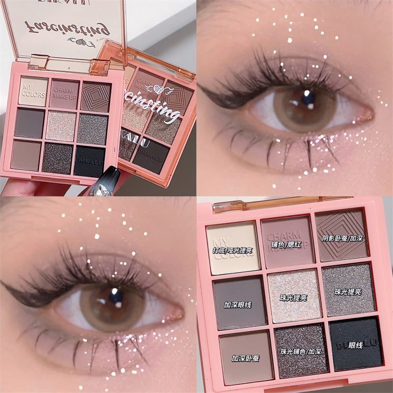 DIKALU Sunset Spectrum Eyeshadow Kit for Glam Makeup