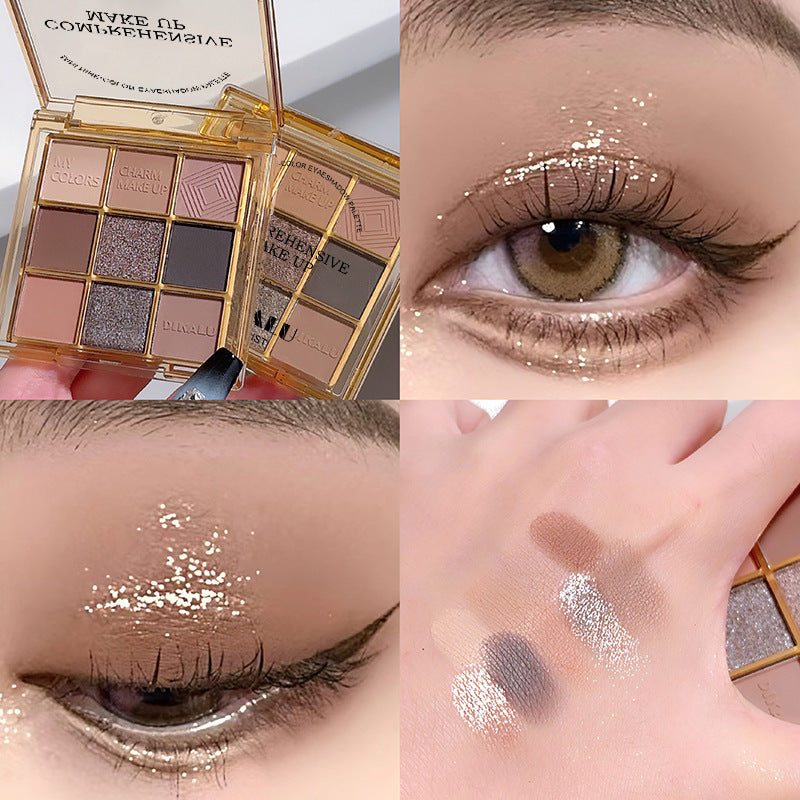 DIKALU Sunset Spectrum Eyeshadow Kit for Glam Makeup
