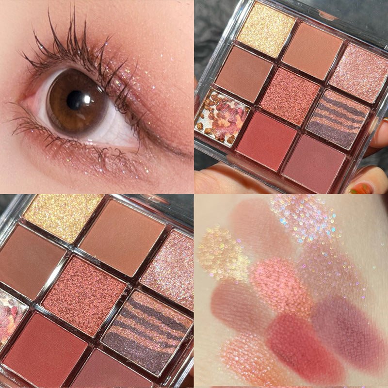 DIKALU Sunset Spectrum Eyeshadow Kit for Glam Makeup