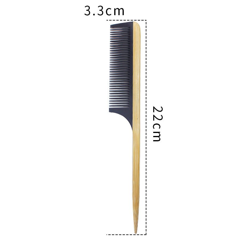 Bamboo Hair Comb for Women - Anti-Static Wooden