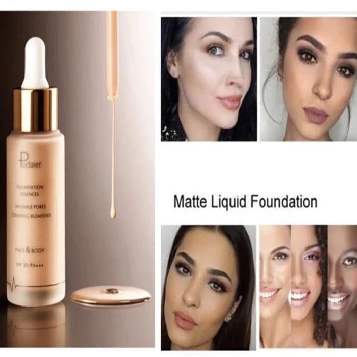 liquid foundation with concealer coverage