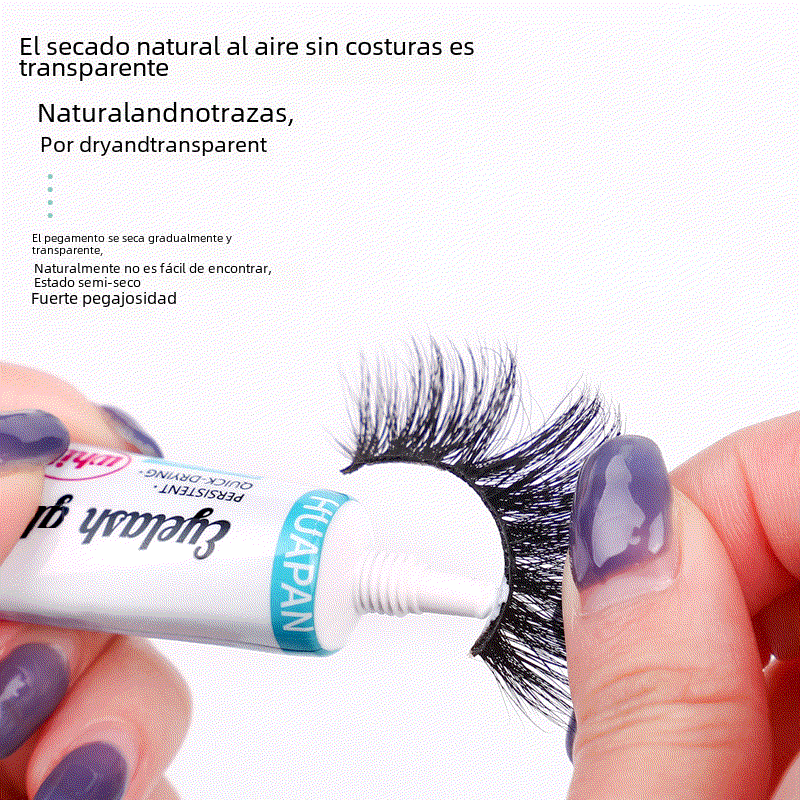  Waterproof Eyelash Glue for Natural Lash Look