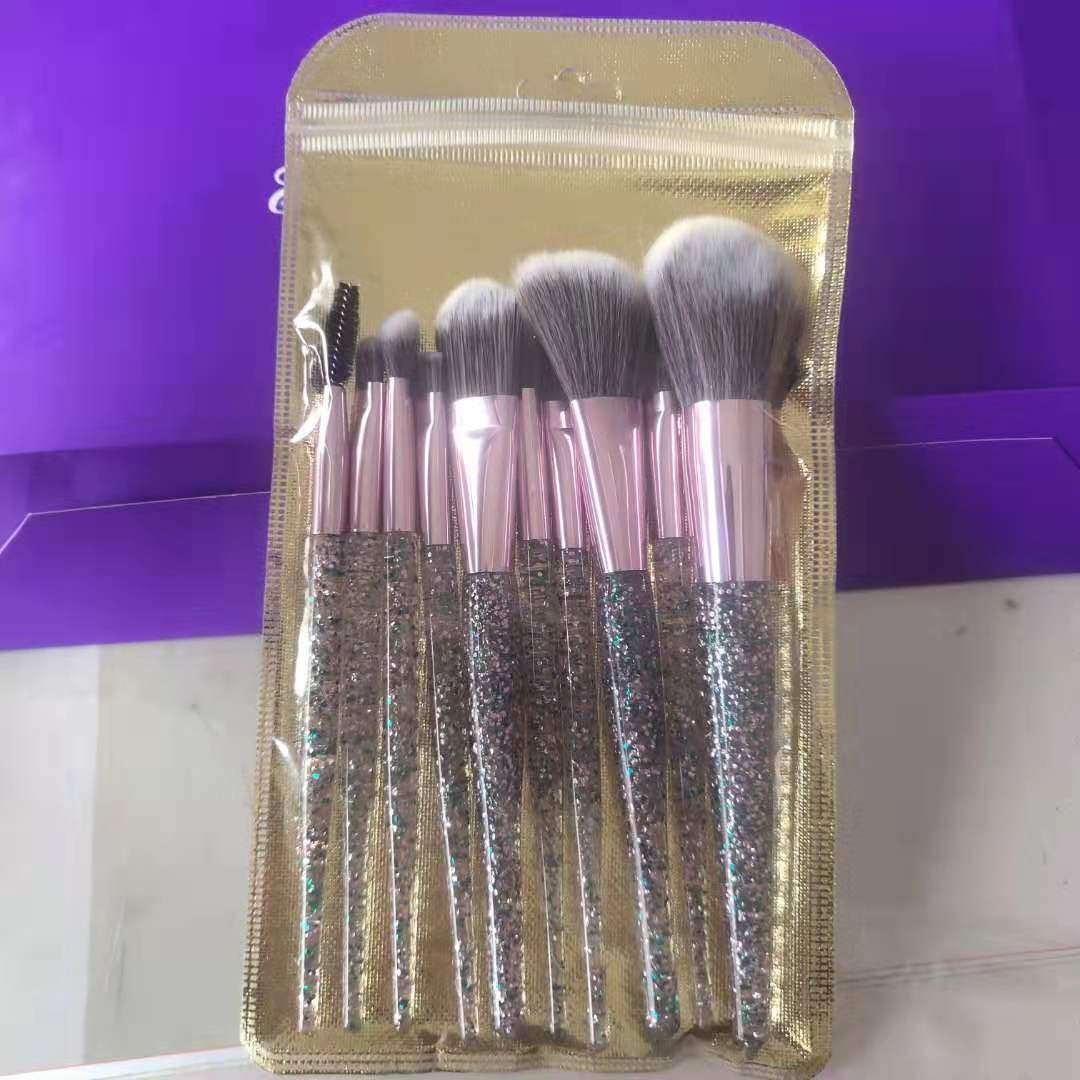 10 Piece Makeup Brush Set