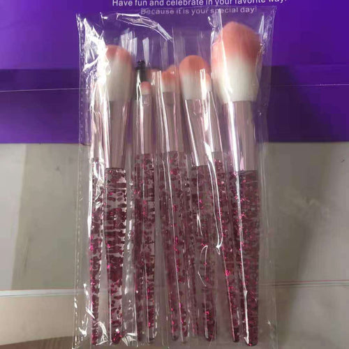 10 piece makeup brush set with soft bristles and lightweight handles for professional beauty blending and makeup application