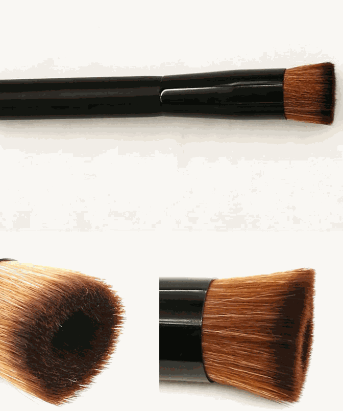 Contour Foundation Brush | Ash Wood Makeup Brush