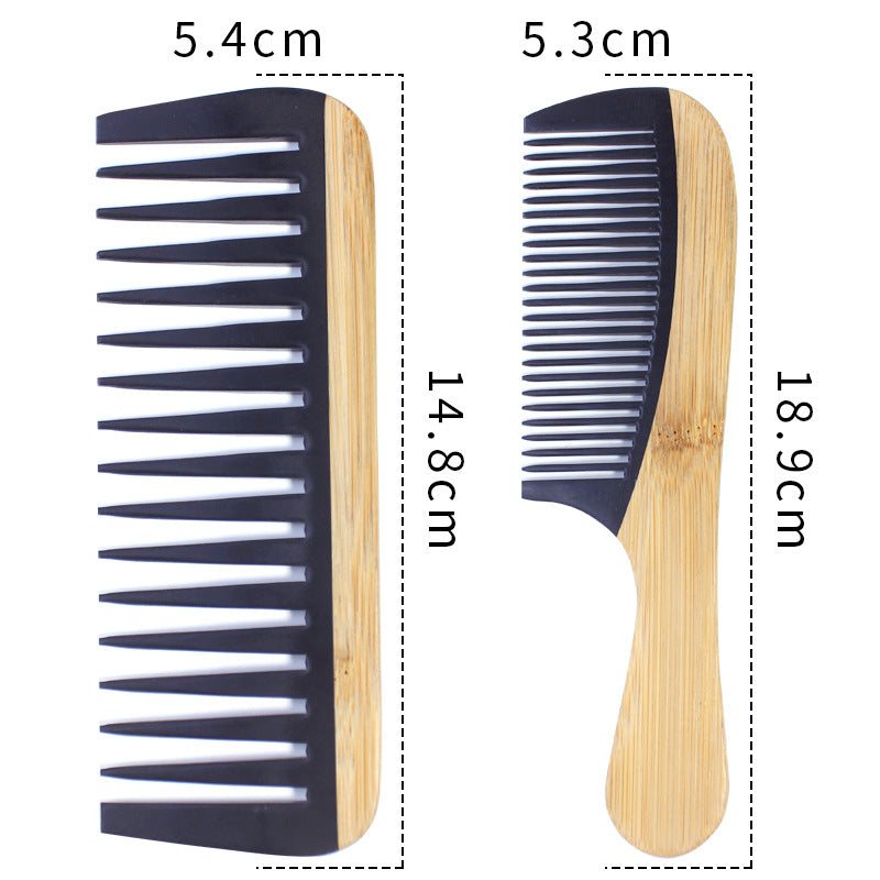 Bamboo Hair Comb for Women - Anti-Static Wooden