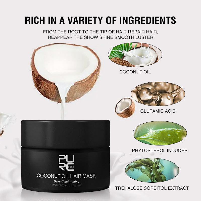 Anti-Shedding Smooth Hair Mask for Frizz