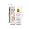 Bikini Area Soothing Serum bottle with smooth skin body care concept