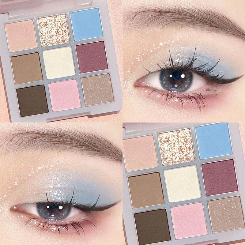 DIKALU Sunset Spectrum Eyeshadow Kit for Glam Makeup
