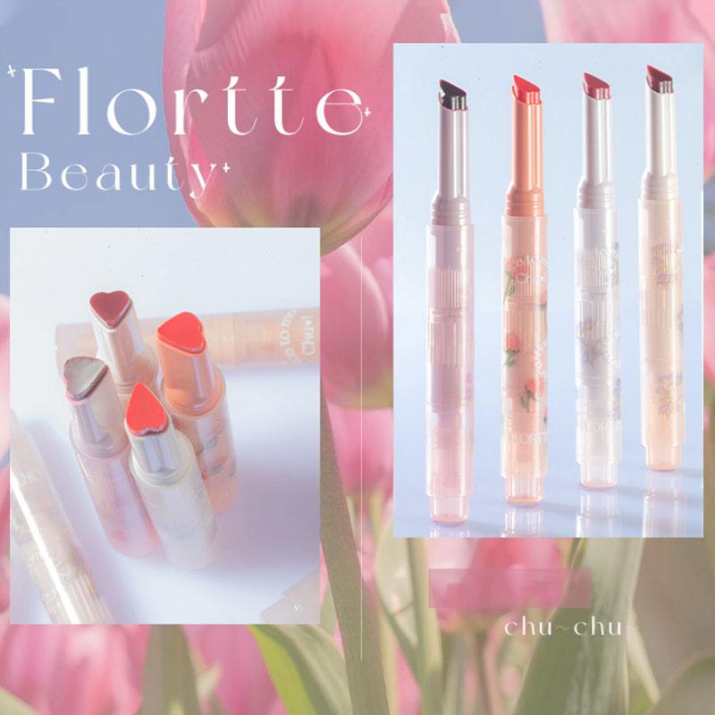 Shop FLORTTE First Kiss Love Stick Lipstick Pen with Mirror. Portable long lasting matte lip color with smooth texture for everyday makeup looks.