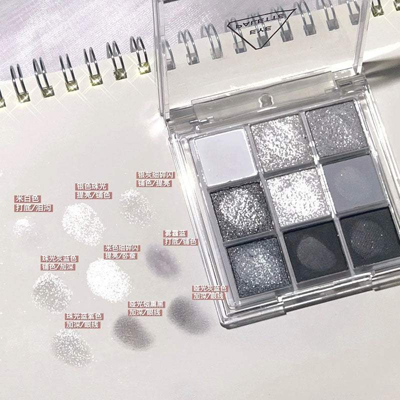 DIKALU Sunset Spectrum Eyeshadow Kit for Glam Makeup