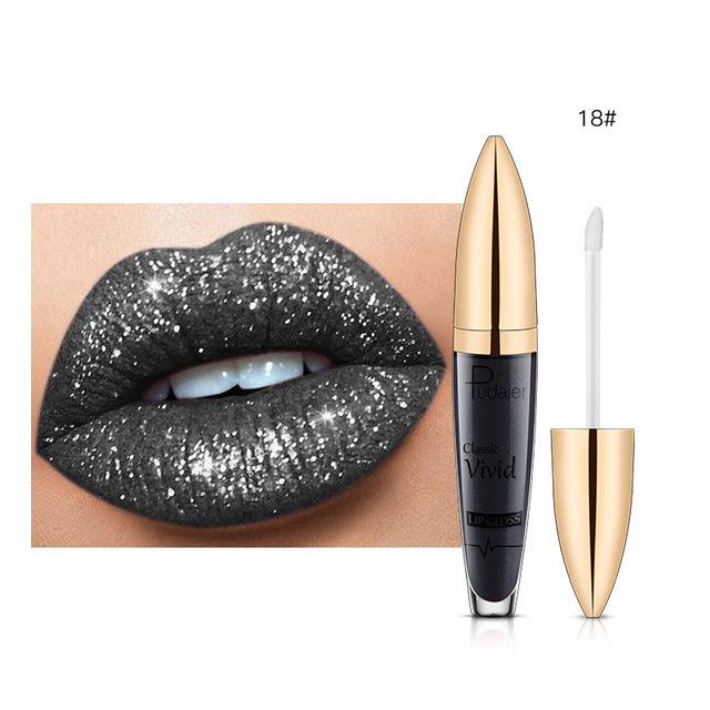 Matte Shimmer Glitter Liquid Lipstick