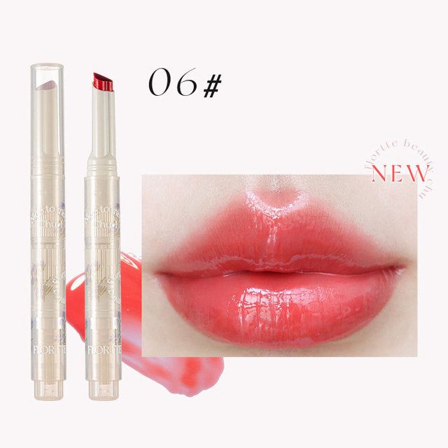 Shop FLORTTE First Kiss Love Stick Lipstick Pen with Mirror. Portable long lasting matte lip color with smooth texture for everyday makeup looks.