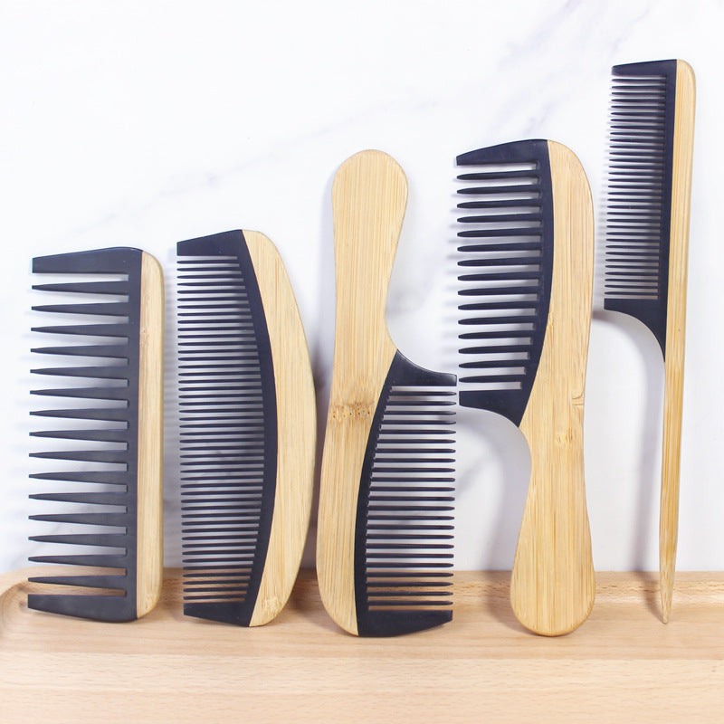 Bamboo Hair Comb for Women - Anti-Static Wooden