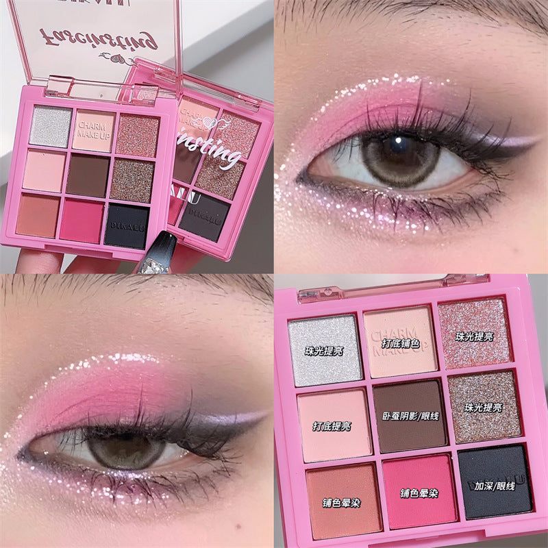 DIKALU Sunset Spectrum Eyeshadow Kit for Glam Makeup