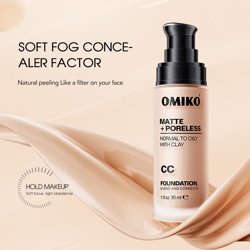 matte cc foundation poreless finish