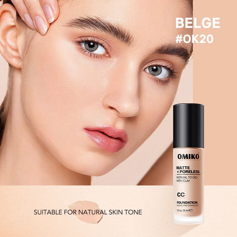matte cc foundation poreless finish