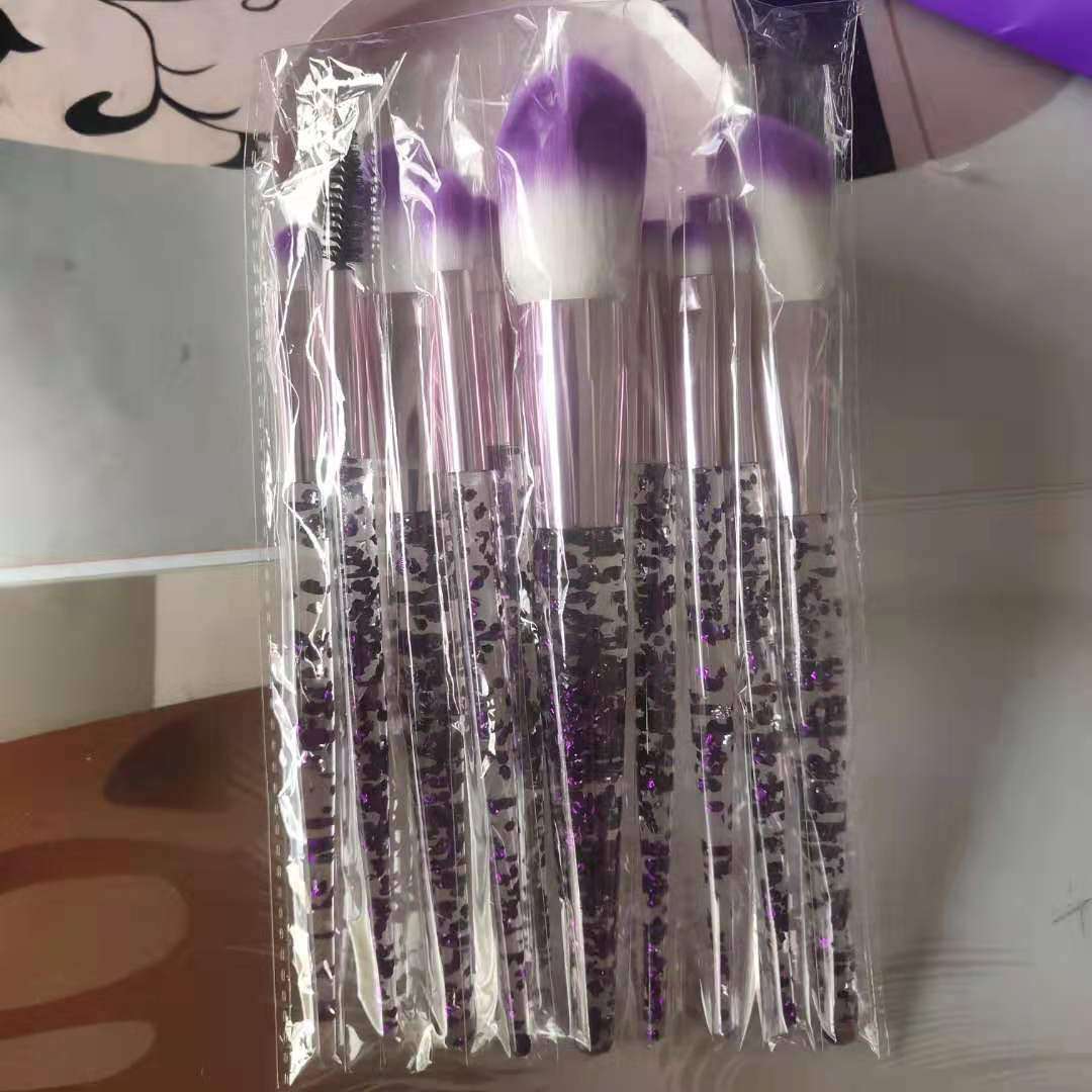 10 Piece Makeup Brush Set