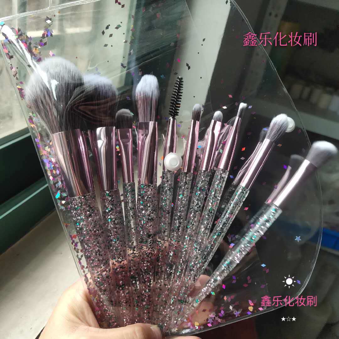 10 Piece Makeup Brush Set